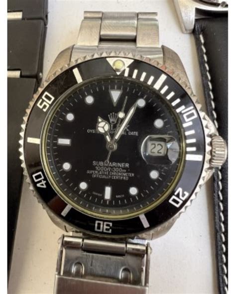 temu rolex watch|Rolex submariner authentication.